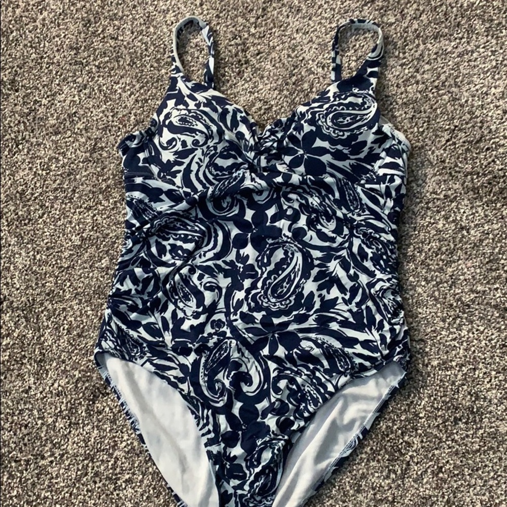 Paisley One Piece Swim Suit